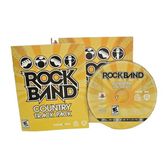 Playstation 3 Other - Rock Band: Country Track Pack Sony PlayStation 3, 2009 Complete